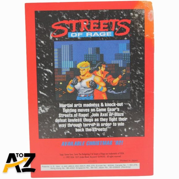 Sonic the Hedgehog 2 (Sega Game Gear 1992) with Manual - Picture 9 of 12